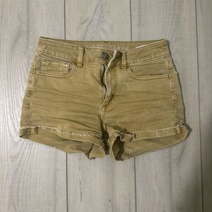 American Eagle Outfitters Tan Women's Cargo Shorts